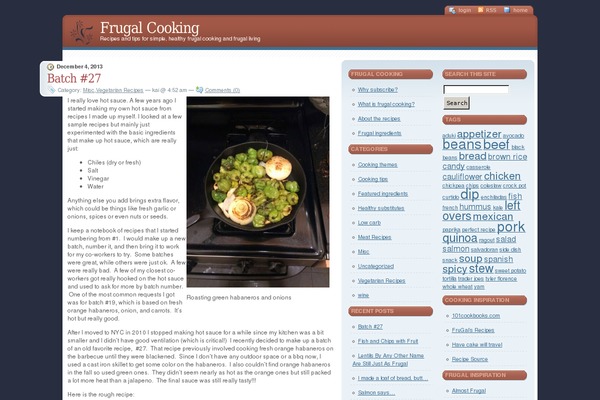 frugalcooking.com site used Smoothdeal