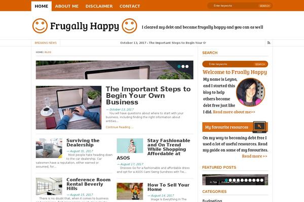 frugallyhappy.com site used Fastnews-1.0.6