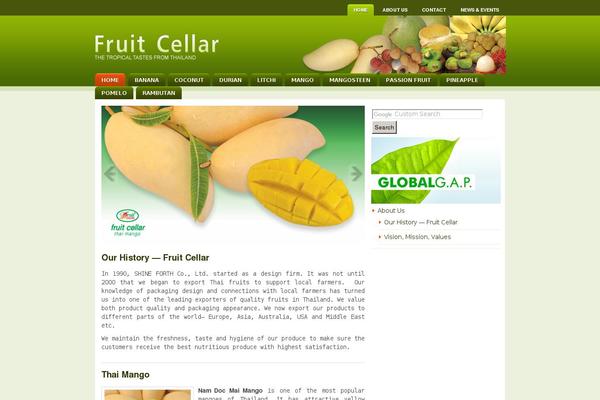 fruitcellar.net site used Greeny