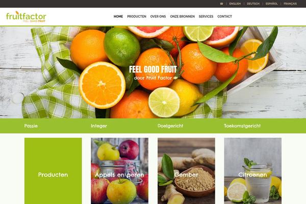 Green-farm-child theme site design template sample