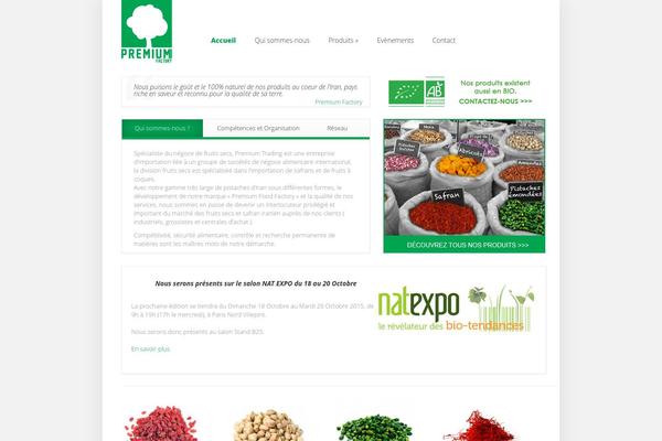 Fruit theme site design template sample