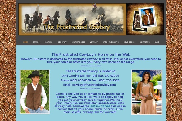 frustratedcowboy.biz site used Photocrati-theme-451