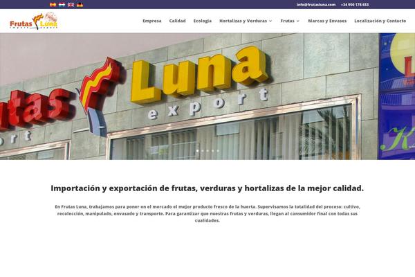 Divi theme site design template sample