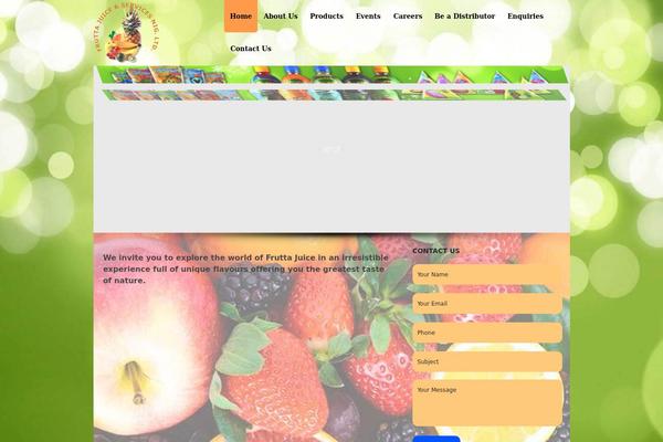 fruttajuice.com site used Fruit