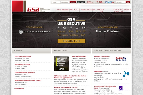 Gsa theme site design template sample