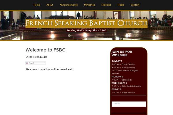 fsbconline.org site used Church-lite
