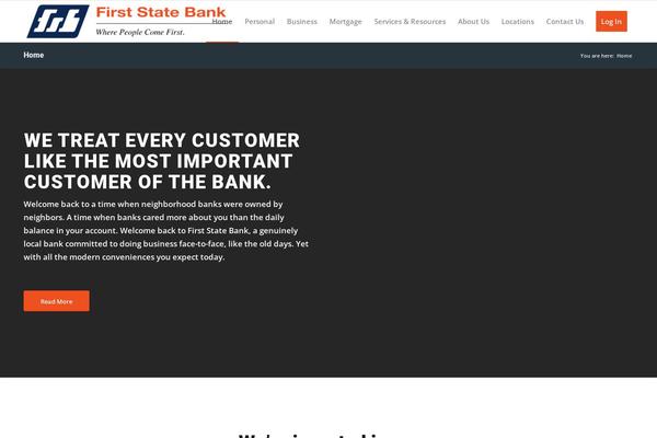 Enfold theme site design template sample