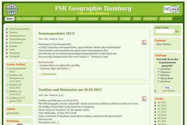fsr-geographie.de site used Babble