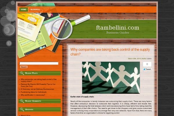 ftambellini.com site used Seo_wp_theme