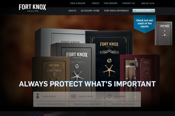 fortknox theme websites examples