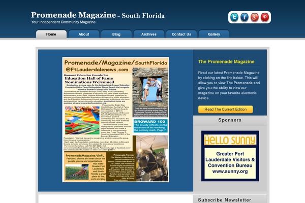 Twenty Fourteen theme site design template sample