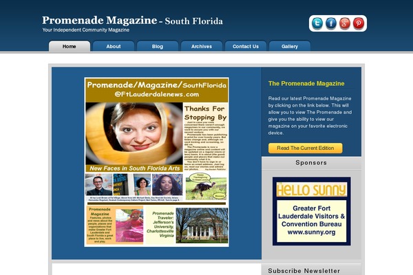 Twenty Fourteen theme site design template sample