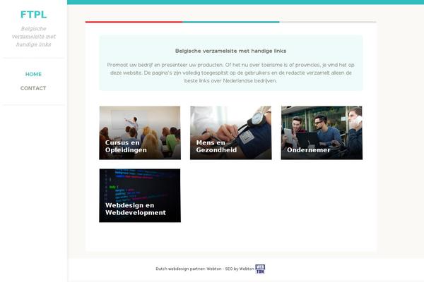 ftpl.be site used Momentsstartpagina