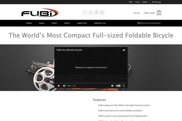 Flatsome theme site design template sample