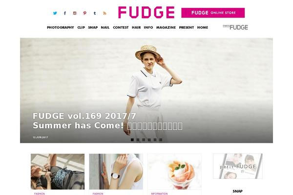 fudge.jp site used Fudge2018