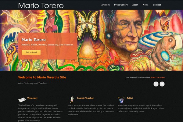 fuerzamundo.org site used Mirage