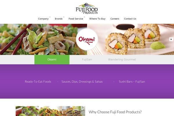 fujifood.com site used Organicfood_childtheme-backup