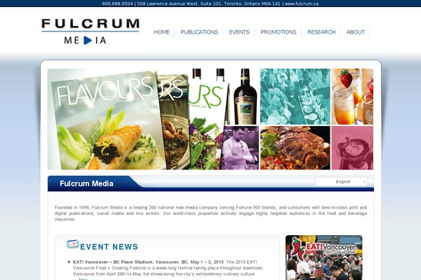 fulcrum theme websites examples