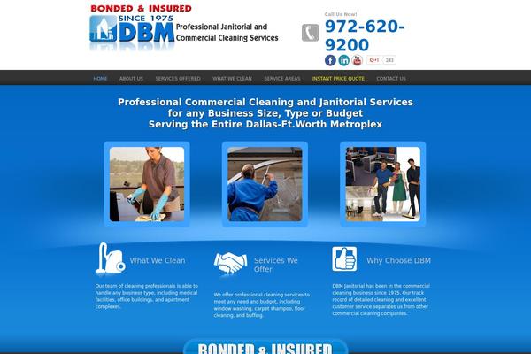 full-service-janitorial.com site used Dbm