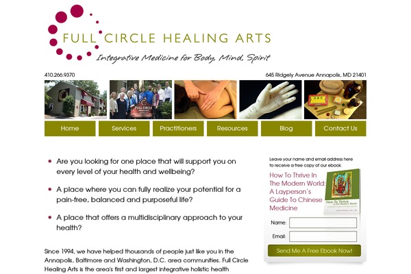 fullcirclehealingarts.com site used Circle_healing_arts