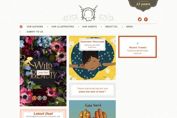 fullcircleliterary.com site used Fullcircle
