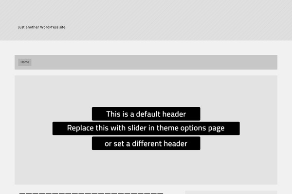 Spartan theme site design template sample