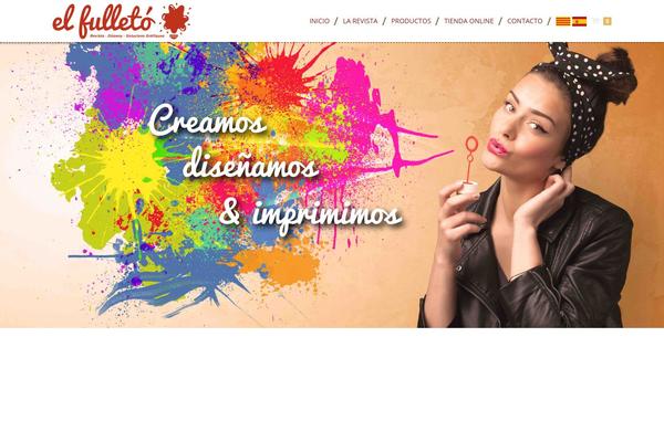 fulletovalles.com site used Cream-theme