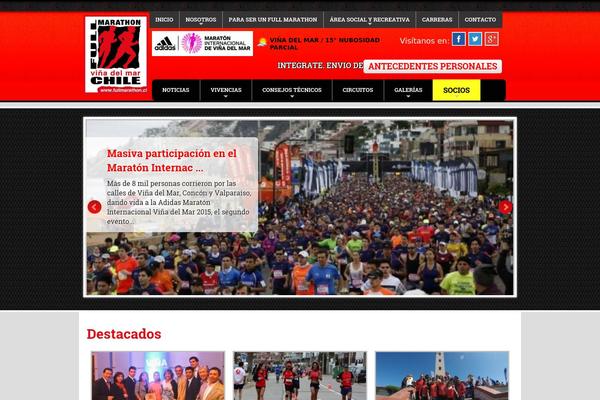 fullmarathon.cl site used Fullmarathon2014