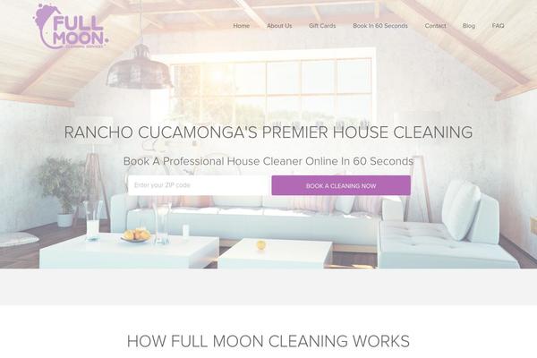 fullmooncleaningservices.com site used Organicgreen-theme
