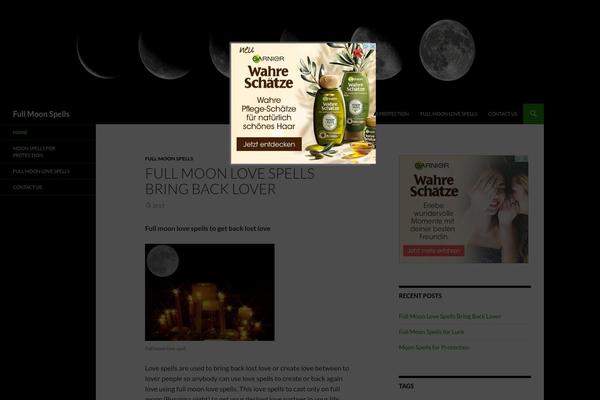 Twenty Fourteen theme site design template sample