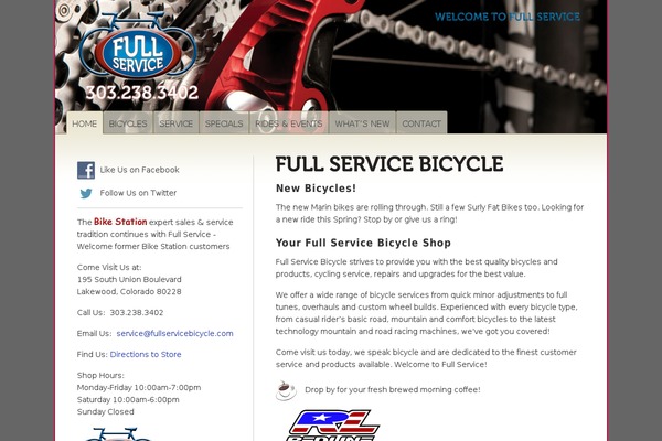 fullservicebicycle.com site used Fsbicycle