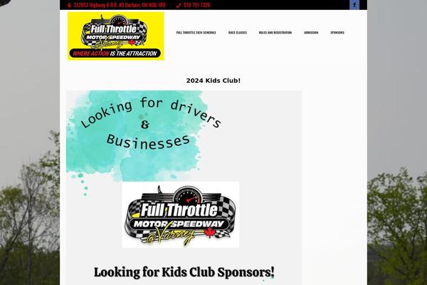 fullthrottlemotorspeedway.com site used Sports-club