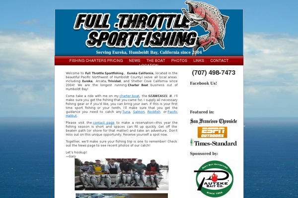 fullthrottlesportfishing.com site used Fullthrottle