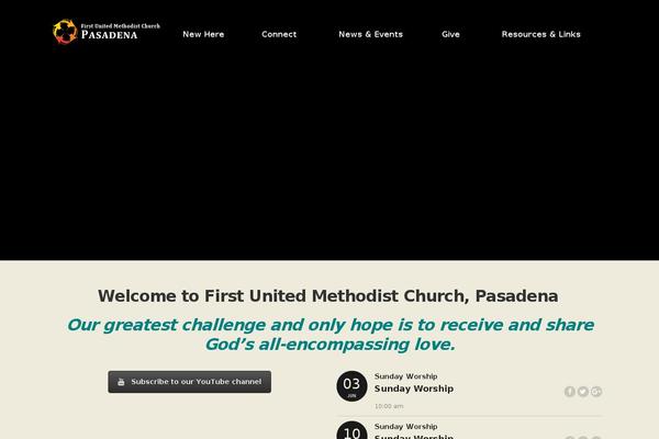 fumcpasadena.org site used Bethlehem