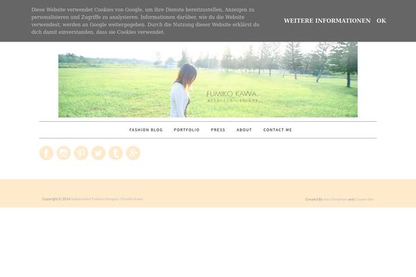 Lynette theme site design template sample