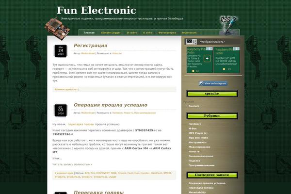 fun-electronic.net site used Curious