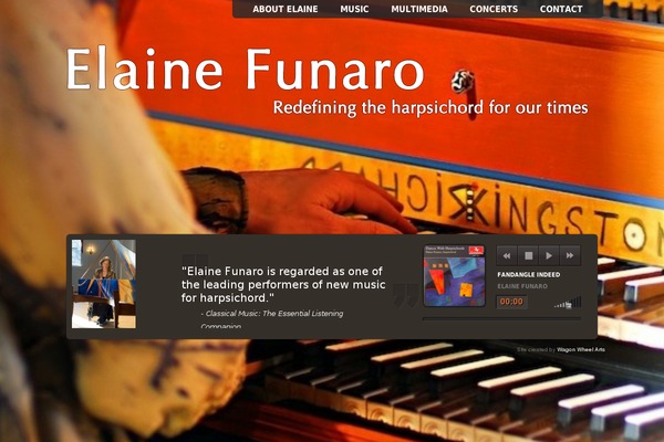 Music theme site design template sample