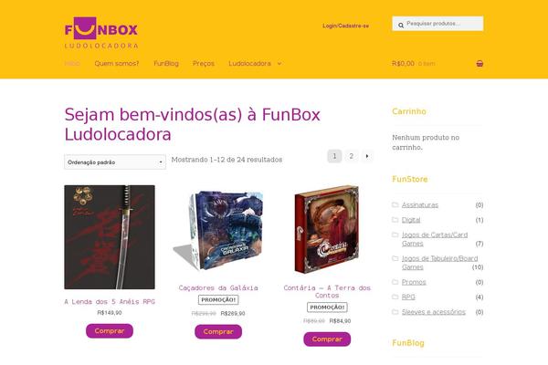 funbox.com.br site used Storefront-funbox