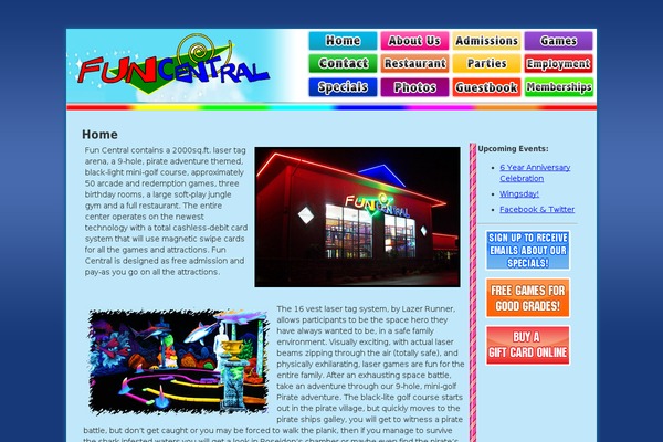funcentral.biz site used Funcentral