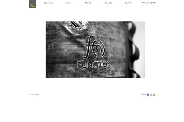 Function theme site design template sample