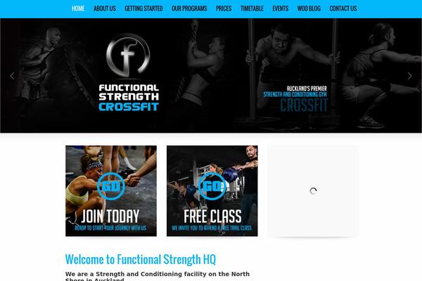 functionalstrengthcrossfit.com site used Striking