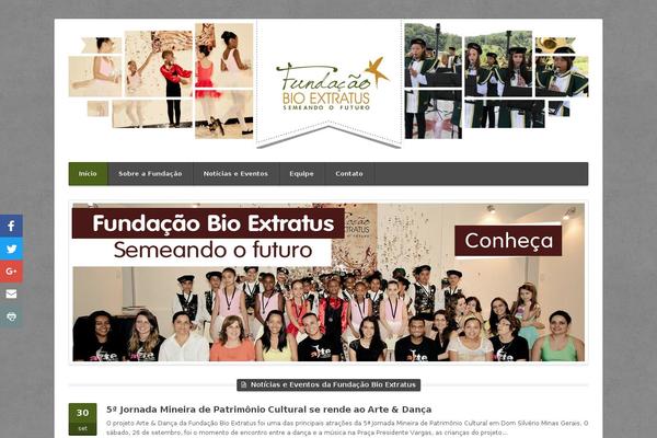 fundacaobioextratus.org.br site used Fundacao-tema