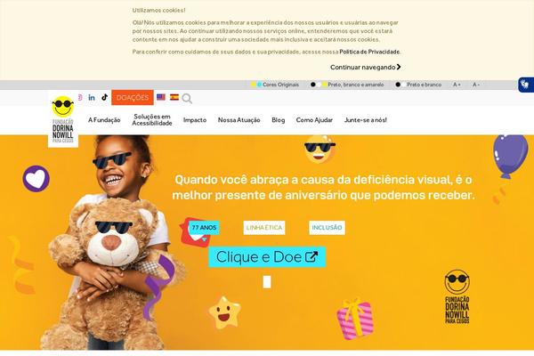 fundacaodorina.org.br site used Fundacaodorina2016