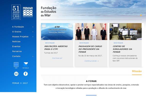 fundacaofemar.org.br site used Femar2015