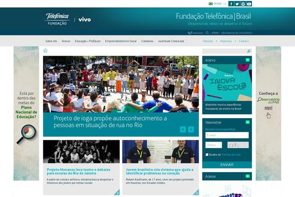 fundacaotelefonica.org.br site used Telefonicawi