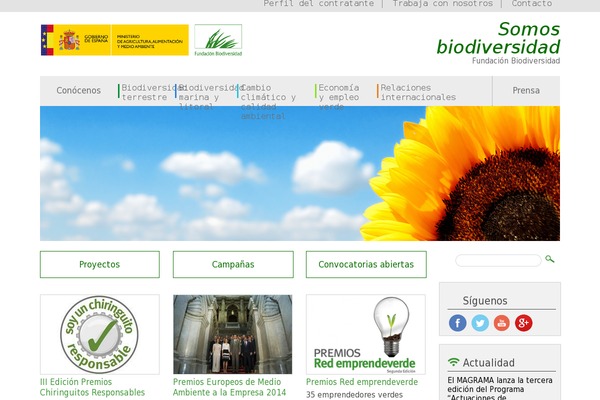 fundacion-biodiversidad.es site used Fb