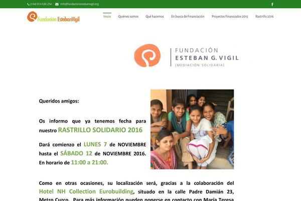 fundacionestebanvigil.org site used Relief