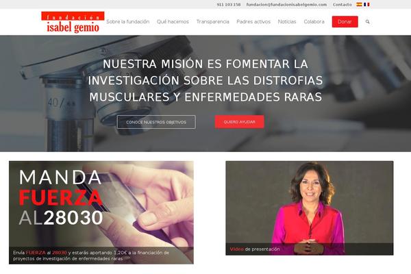 fundacionisabelgemio.com site used Fig