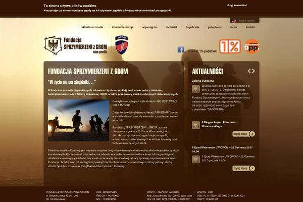 Militarology theme site design template sample