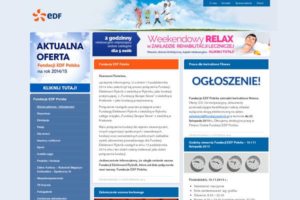 fundacjarybnik.pl site used Fer